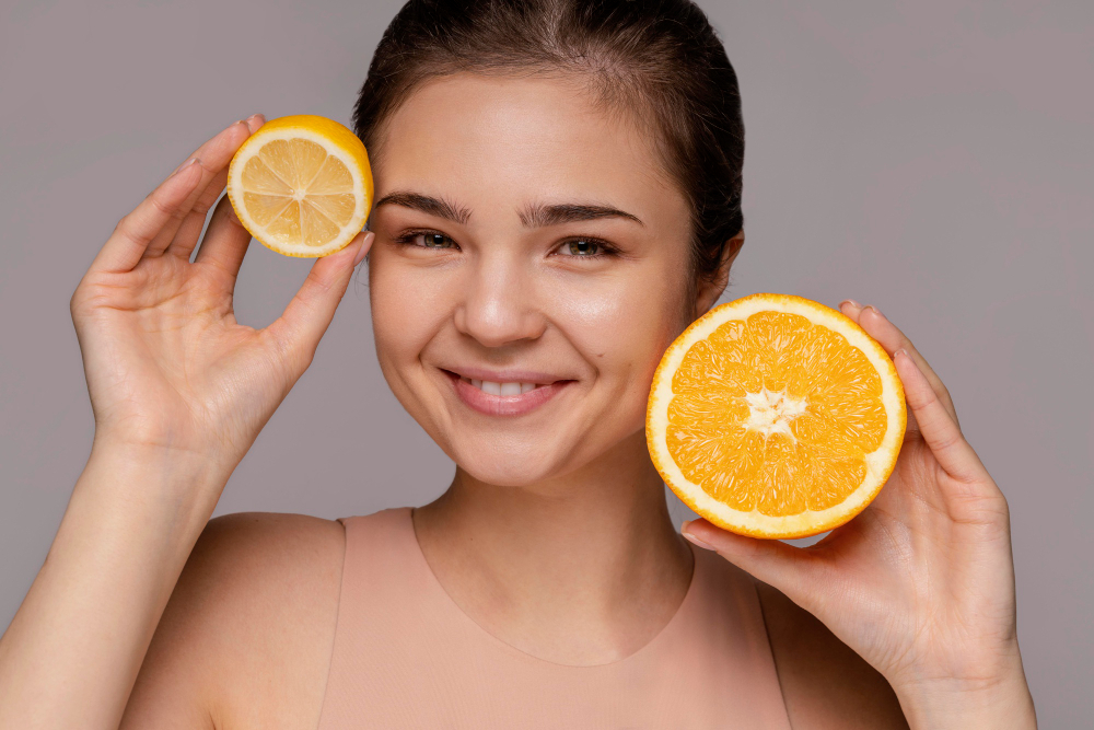 Quais as melhores Vitaminas para os Cabelos? 2 Vitamina C para a Pele