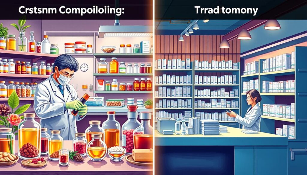 Diferença entre Farmácia de Manipulação e Farmácia Tradicional 1 Farmácia de Manipulação