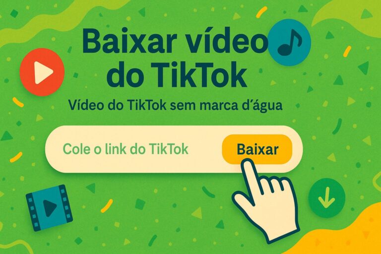 TikTok Downloader: Como Baixar Vídeo do TikTok Sem Marca D'água 5 Baixar Video do TikTok